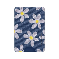 Denim Daisy MagSafe Wallet