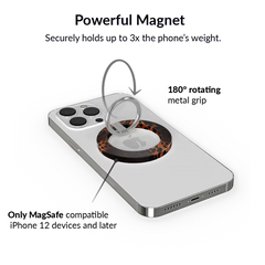 Leopard Tort MagSafe Grip Ring