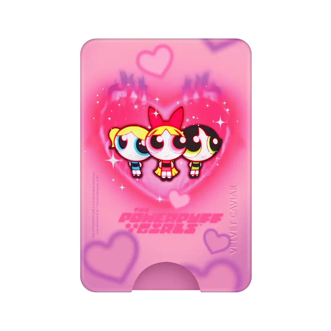 The Powerpuff Girls Airbrush Hearts MagSafe Wallet